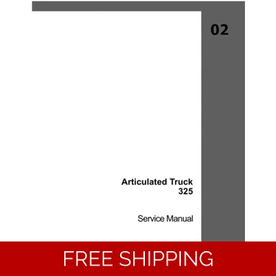 CASE 325 ARTICULATED TRUCK SERVICE REPAIR MANUAL